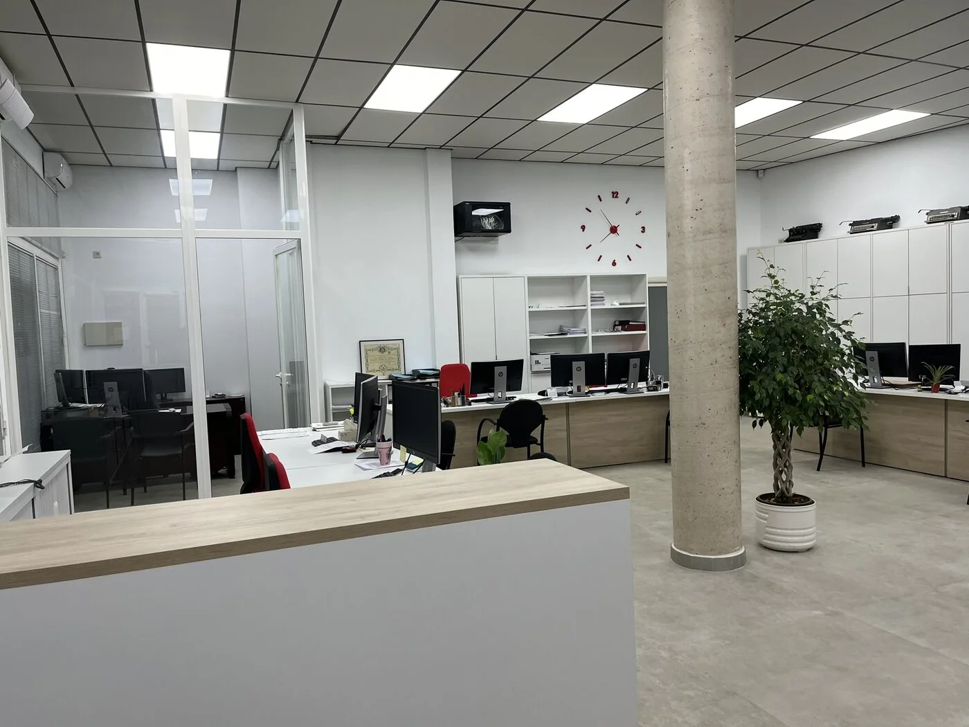Interior del despatx d’ACF a Mallorca